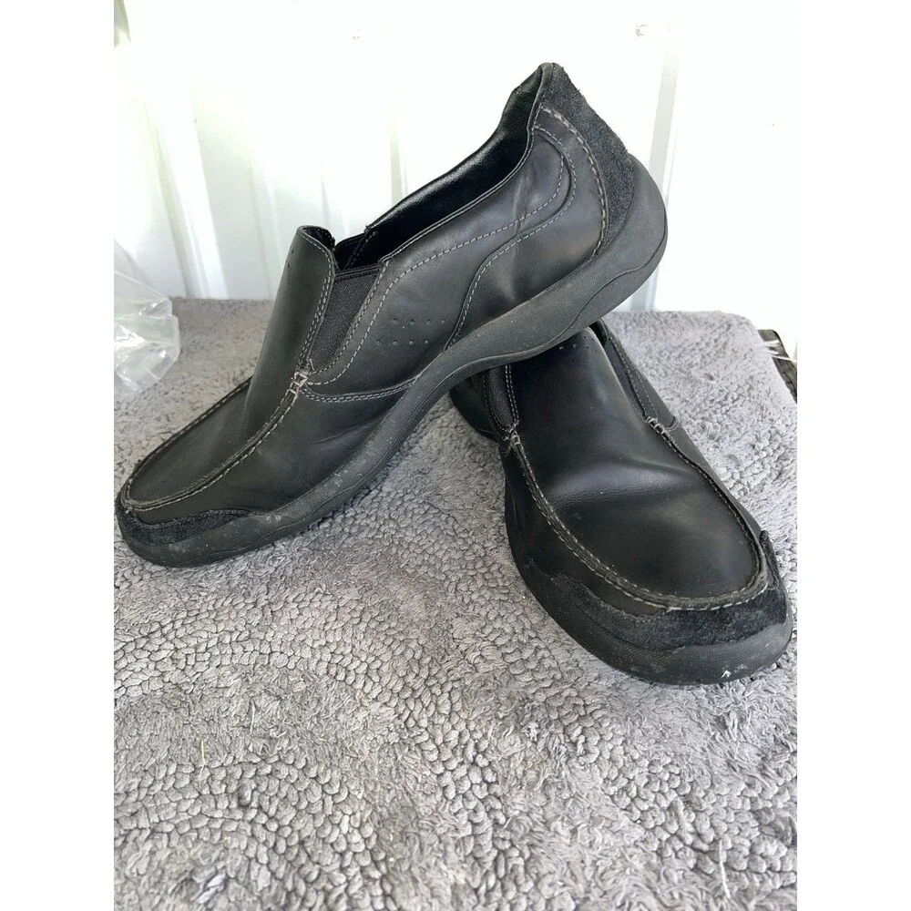 Timberland Earthkeepers Mt Kisco Loafers Mens Sz 14 Black Slip On Leather suede